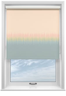 Petal & Block Monsoon Mist, Dhara - Twist & Fit Roller Blind